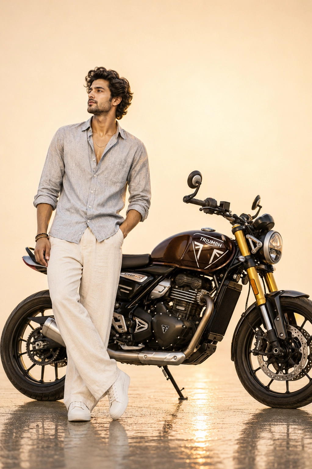 Triumph Speed 400 AI Prompt