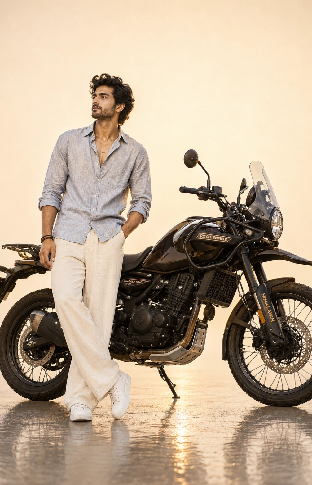Royal Enfield Himalayan 450 AI Prompt