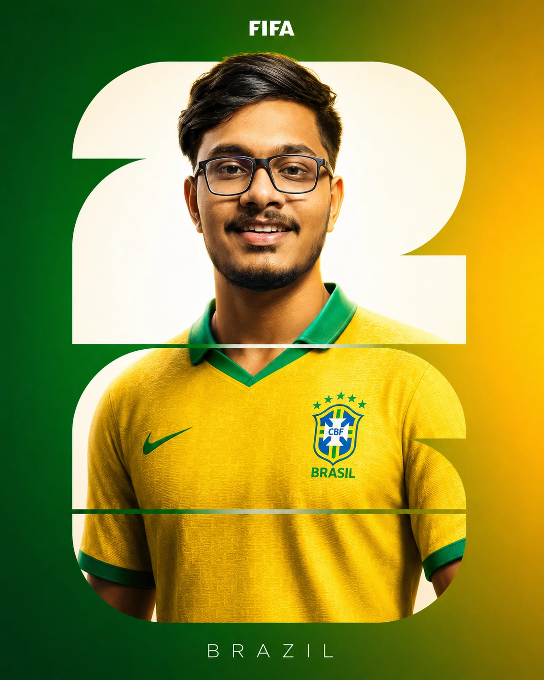 Brazil FIFA World Cup Poster AI Prompt