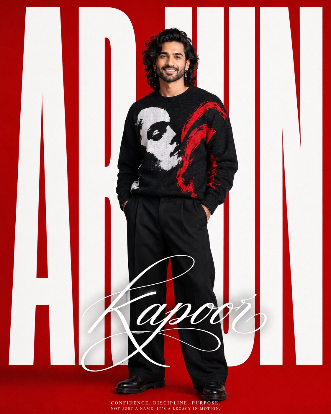 AI Fashion Magazine Cover Template
