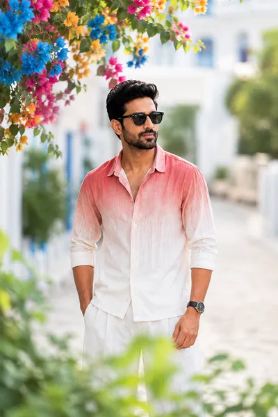 Stylish Summer Portrait in Bloom