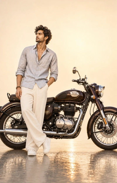 Royal Enfield Classic 350 Bike AI Prompt