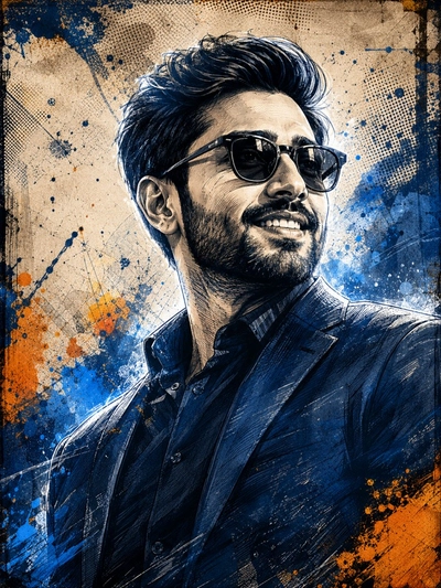 Epic Comic Book Style AI Portrait