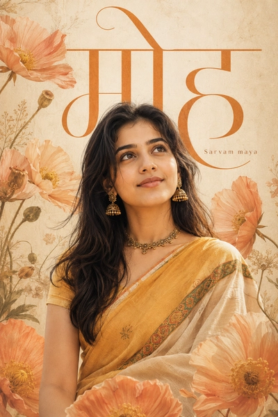 Golden elegance with floral grace