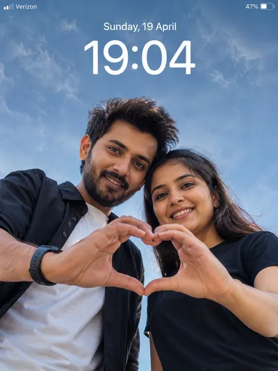 Couple Wallpaper AI prompt