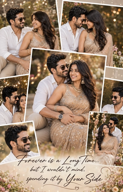 Luxury Romantic Couple Collage